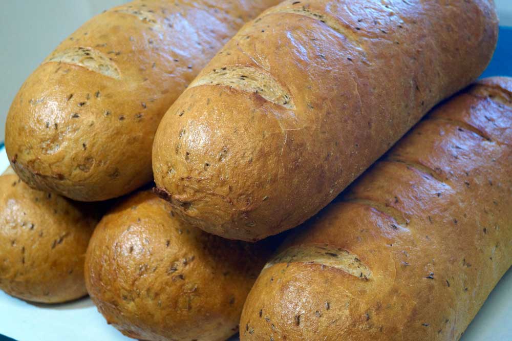 Jewish Rye Bread Sliced Davis Bakery 